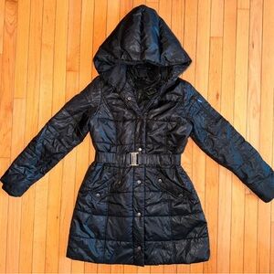 Mossimo Supply Co. Dark Quilted Utility Jacket